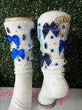 Burning Blue Junk Socks