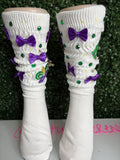Mardi Gras Socks
