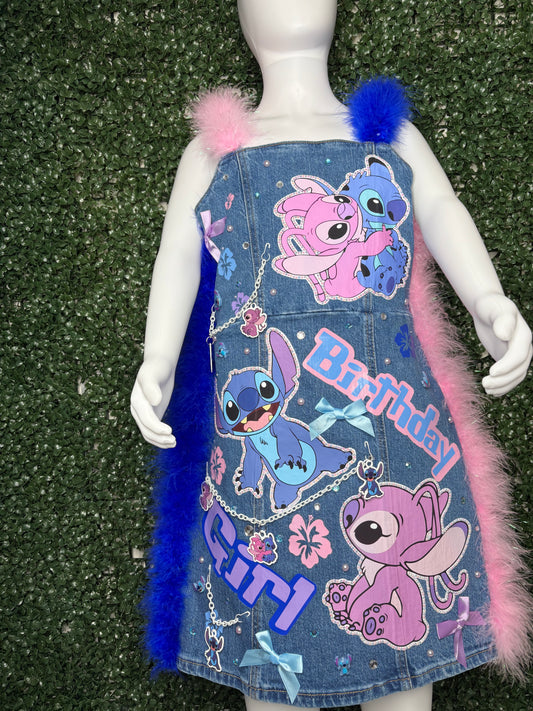 Stitch Birthday Girl Dress