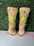 Princess Tiana brown socks