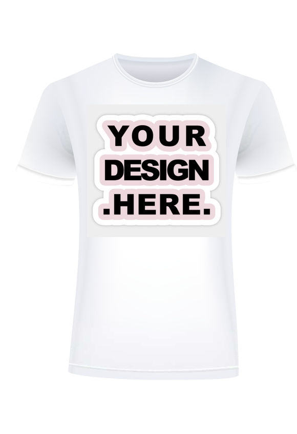Custom Center Print Sublimation Shirt (Front Only)