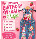 Custom Birthday Overalls