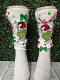 Mr. Grinch Junk Socks