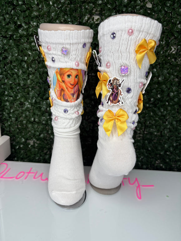 Rapunzel Junk Socks
