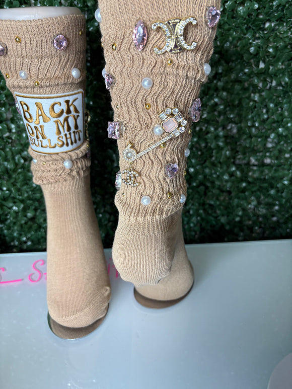 Back on my bs junk socks